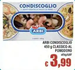 Top Supermercati Arbi condiscoglio classico-al pomodoro offerta