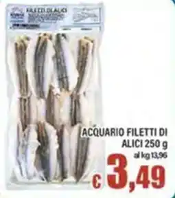 Top Supermercati Acquario filetti di alici offerta