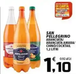 SpesaPiù Supermercati San Pellegrino aranciata offerta