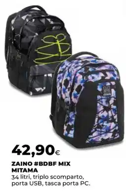 Unicoop Zaino #BDBF Mix Mitama offerta