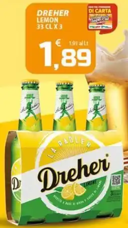 SpesaPiù Supermercati Dreher Lemon offerta