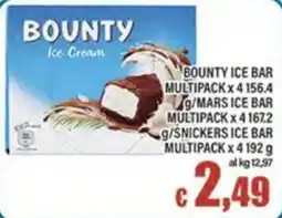 Top Supermercati Bounty ice cream offerta