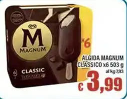 Top Supermercati Algida Magnum Classic offerta