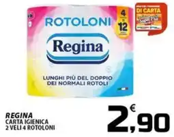 SpesaPiù Supermercati Regina carta igienica offerta