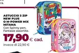 Unicoop Astuccio 3 zip new plus o m-power mix mitama offerta