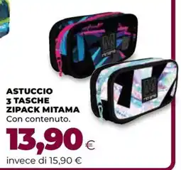 Unicoop Astuccio 3 tasche zipack mitama offerta