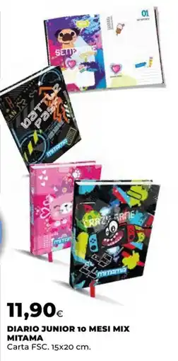 Unicoop Diario junior 10 mesi mix mitama offerta
