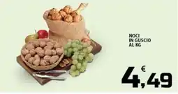 SpesaPiù Supermercati Noci in guscio offerta