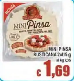 Top Supermercati Mini Pinsa Rusticana offerta