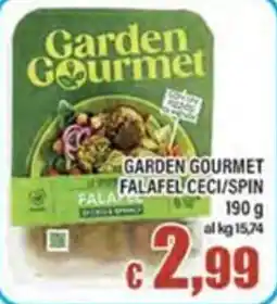 Top Supermercati Garden Gourmet Falafel Ceci/Spin offerta