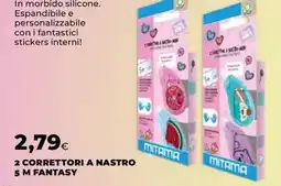 Unicoop Correttori a nastro fantasy offerta
