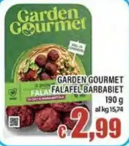 Top Supermercati Garden Gourmet Falafel Barbabiet offerta