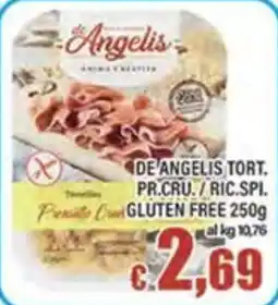 Top Supermercati De Angelis torta pr.cru. / ric.spi. gluten free offerta