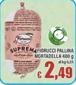 Top Supermercati Fiorucci Pallina Mortadella offerta