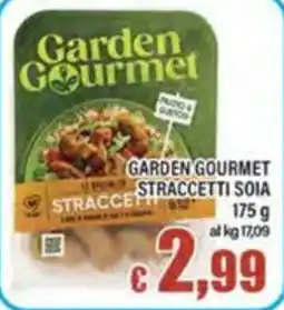 Top Supermercati Garden Gourmet straccetti soia offerta