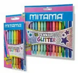 Unicoop Mitama Pennarelli Glitter offerta