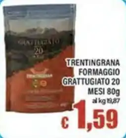 Top Supermercati Trentingrana formaggio grattugiato offerta