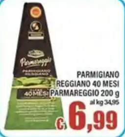 Top Supermercati Parmareggio Parmigiano Reggiano offerta