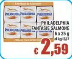 Top Supermercati Philadelphia Fantasie Salmone offerta