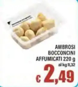 Top Supermercati Ambrosi bocconcini affumicati offerta