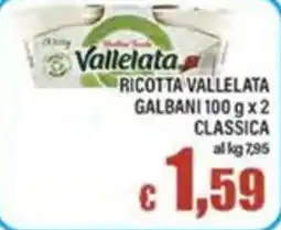 Top Supermercati Ricotta Vallelata offerta