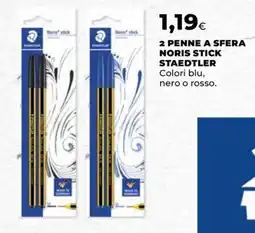 Unicoop Staedtler Penne a Sfera Noris Stick offerta