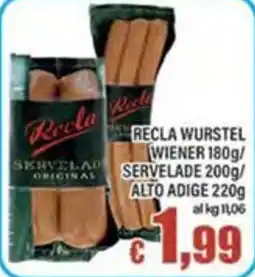 Top Supermercati Recla servelade offerta