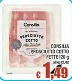 Top Supermercati Prosciutto cotto Consilia offerta
