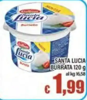Top Supermercati Santa Lucia Burrata offerta