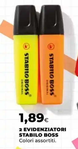 Unicoop Evidenziatori Stabilo Boss offerta