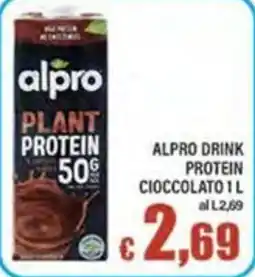 Top Supermercati Alpro drink protein cioccolato offerta