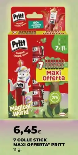 Unicoop 7 colle stick maxi offerta pritt offerta