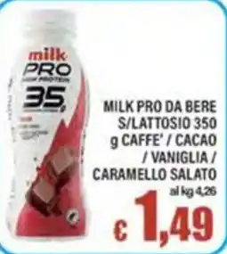 Top Supermercati Milk Pro da bere offerta