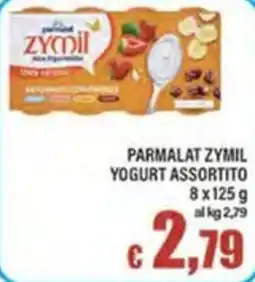 Top Supermercati Parmalat Zymil Yogurt Assortito offerta