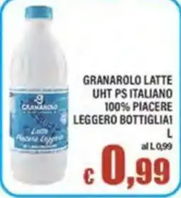 Top Supermercati Granarolo latte UHT PS italiano offerta