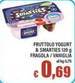 Top Supermercati Fruttolo yogurt & smarties offerta
