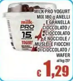 Top Supermercati Milk Pro Yogurt Mix offerta