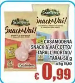 Top Supermercati Snack & Vai! GranTerre offerta