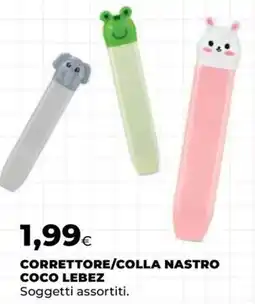Unicoop Correttore/colla nastro coco lebez offerta