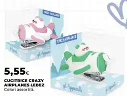 Unicoop Cucitrice Crazy Airplanes Lebez offerta