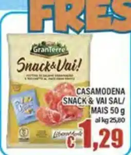 Top Supermercati GranTerre Snack&Vai! offerta