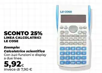 Calcolatrice scientifica Le cose