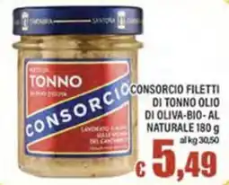 Top Supermercati Tonno consorzio filetti offerta