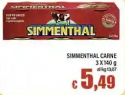 Top Supermercati Simmenthal carne offerta