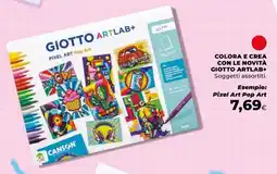 Unicoop Colora e crea con le novità giotto artlab+ offerta