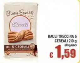 Top Supermercati Bauli treccina 5 cereali offerta
