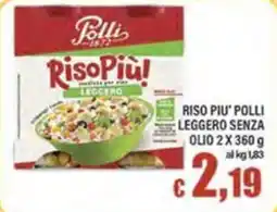 Top Supermercati Riso Più Polli Leggero Senza Olio offerta
