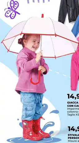 Unicoop Giacca con cappuccio offerta