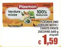 Top Supermercati Plasmon Verdure miste offerta