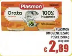 Top Supermercati Plasmon Orata offerta